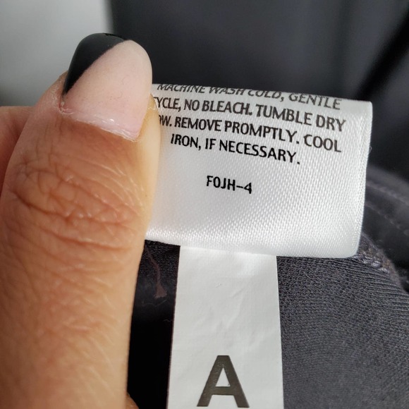 EILEEN FISHER Dark Charcoal Grey Stretch Straight Leg Pants Sz Small S - Picture 6 of 8